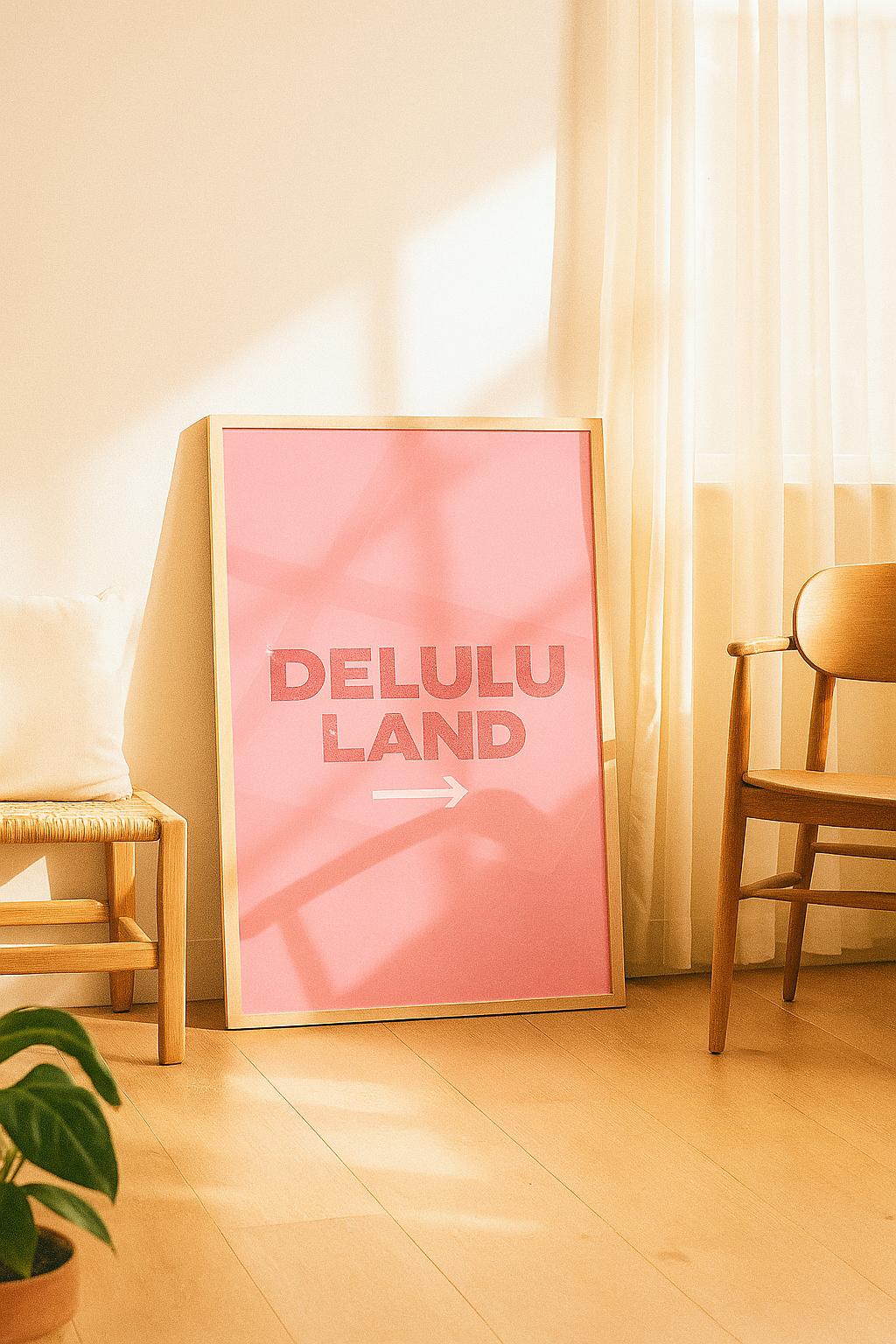 Pink Wall Art Prints Set of 3 for Her – Digital Download Posters with Love Dollar & Pink Panther Girly Street Art Decor